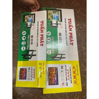 Giá treo tivi thẳng sát tường từ 19-70inch đi kèm ốc vít