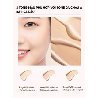 [Y369] Cushion Phấn nước kèm Phấn phủ 2in1 MENOW -  Light Makeup Cushion Powder Cream Pink Series - kiềm dầu, dưỡng ẩm