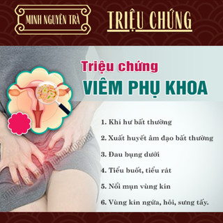 Minh Nguyên Đường - Túi thảo dược ngâm phụ khoa - nấm, ngứa, khí hư, se khít, mùi hôi - Túi 20 lọc