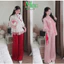 Set đồ lam, đi chùa mặc Tết ngọt ngào áo cổ tàu chất Xô Lưới thêu cột nơ kèm quần dài Tuyết Nhung