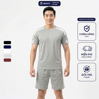Bộ quần áo nam WINFIT Motion Line Form thoải mái, vải ComfortLite thân thiện với làn da, thích hợp mùa hè WBN002