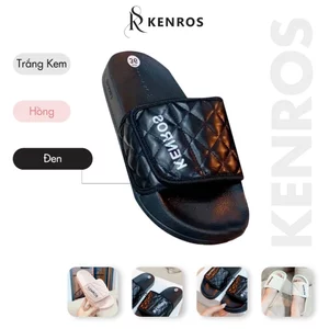 Dép Quai Ngang Nam Nữ Kenros, Đế Mềm Êm, Thấm Hút Tốt, Phong Cách Trẻ Trung, Đa Dạng Size Số