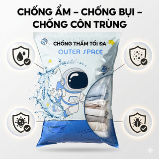 [Hoả tốc] COMBO Túi Hút Chân Không đựng quần áo, chăn gối Cao Cấp. Gọn gàng tủ đồ - vali du lịch