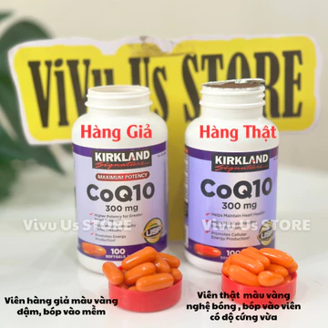 Bổ Tim Mạch CoQ10 300mg Kir.kland chính hãng của Mỹ ( HSD 1/2028 )