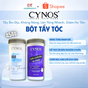 Bột Tẩy Tóc CYNOS Chính Hãng 454g Xanh & Tím – Tẩy Êm Dịu, Không Nóng, Lên Tông Nhanh, Giảm Hư Tổn.