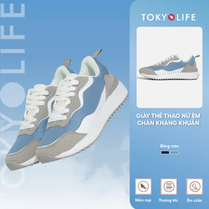 Giày thể thao NỮ êm chân kháng khuẩn TOKYOLIFE chất liệu thoáng khí,thiết kế trẻ trung, năng động 40003298