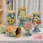 Bình Hoa Gốm Sứ Bát Tràng Dáng Ly Thon Nhiều Mẫu Họa Tiết Cao 25cm Decor GomDecorTSC