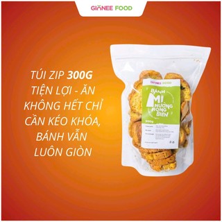 Bánh Mì Sấy Vị Rong Biển 300g | GIONEE FOOD Bánh Mì Sấy Khô Giòn Rụm Thơm Ngon Chuẩn Vị Bếp Nhà Làm