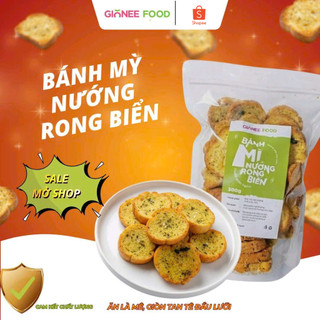 Combo 4 Gói Bánh Mì Sấy Giòn GIONEE FOOD | Set Ăn Vặt Siêu Cuốn (Ghi Chú Vị Muốn Chọn)