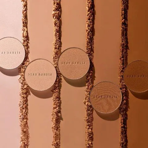 Phấn Phủ Thuần Chay Dear Dahlia Mịn Da Skin Paradise Soft Velvet Setting Powder Compact 12G