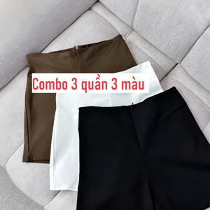 Quần Short Nữ Dance Lưng Cao Co Dãn Vải Umi Hàn cao cấp Có Bigsize 75KG, Quần Đùi Cạp Khoá Tôn Dáng Cho Nữ Lên From Xinh