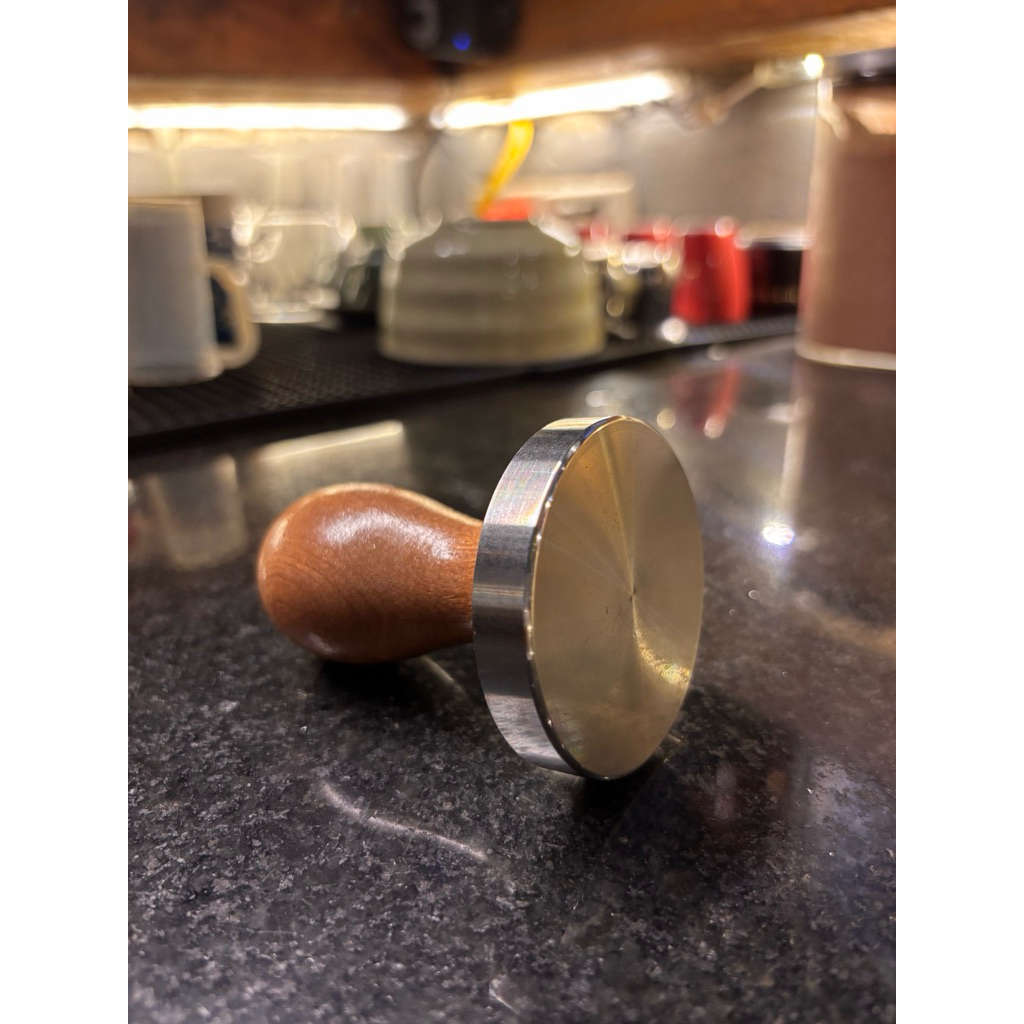 [HOẢ TỐC] Tamper 51mm, 58mm . Cục nén 51mm, 58mm, cán bằng gỗ. Nén chuẩn vị Espresso