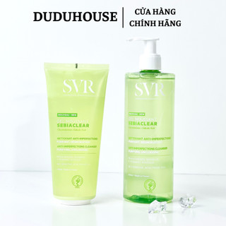 (Hàng Công TY) Sữa Rửa Mặt SVR Sebiaclear Gel Moussant Làm Sạch Da Dầu Mụn, Nhạy Cảm 400ml Duduhouse