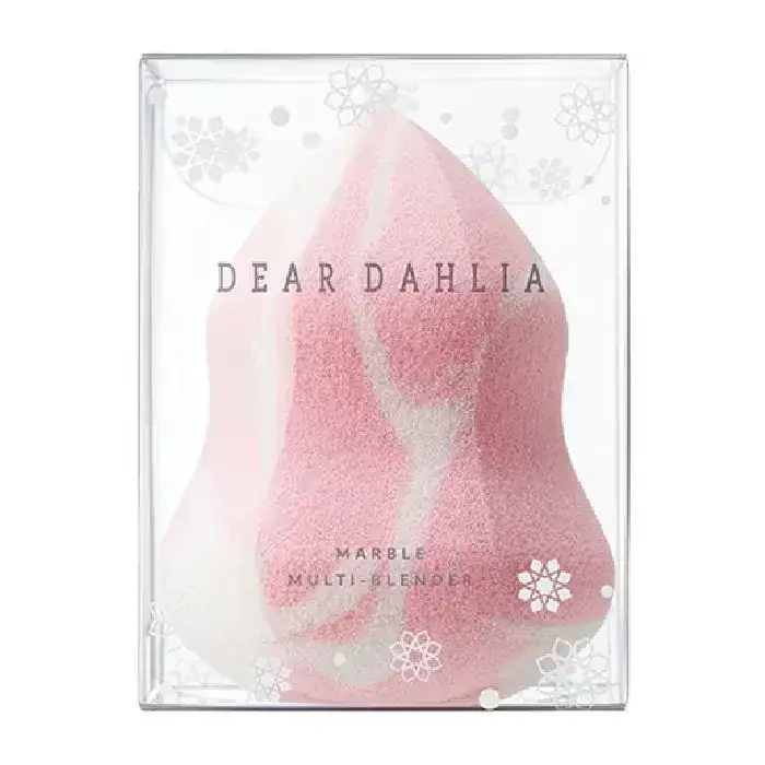 Bông Mút Trang Điểm Thuần Chay Dear Dahlia Marble Multi-Blender - Pear Shaped (1cái)