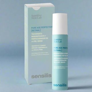 Kem Dưỡng Chứa Retinal Tái Tạo Da, Giảm Dầu, Mụn Sensilis Pure Age Perfection [Retinal]