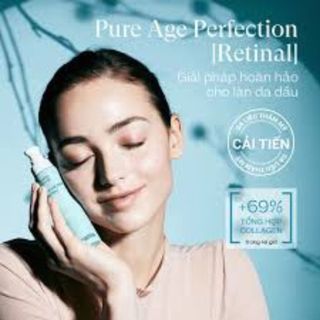 Kem Dưỡng Chứa Retinal Tái Tạo Da, Giảm Dầu, Mụn Sensilis Pure Age Perfection [Retinal]