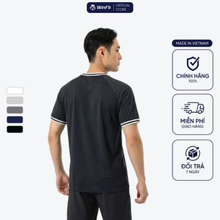 Áo Thun Nam WINFIT FlexForm Form Regular Thoải Mái, Co Giãn Tự Nhiên, Giữ Form Chuẩn, Mềm Mịn, Không Thô Ráp WAT001