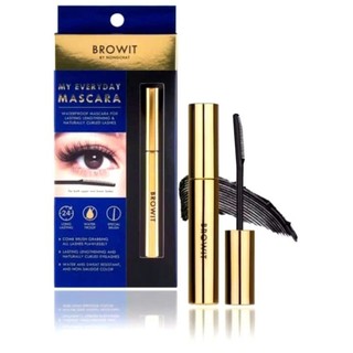 Mascara Browit My Everyday Waterproof – Làm Dài & Cong Mi Tự Nhiên, Không Lem, Chống Nước 24h
