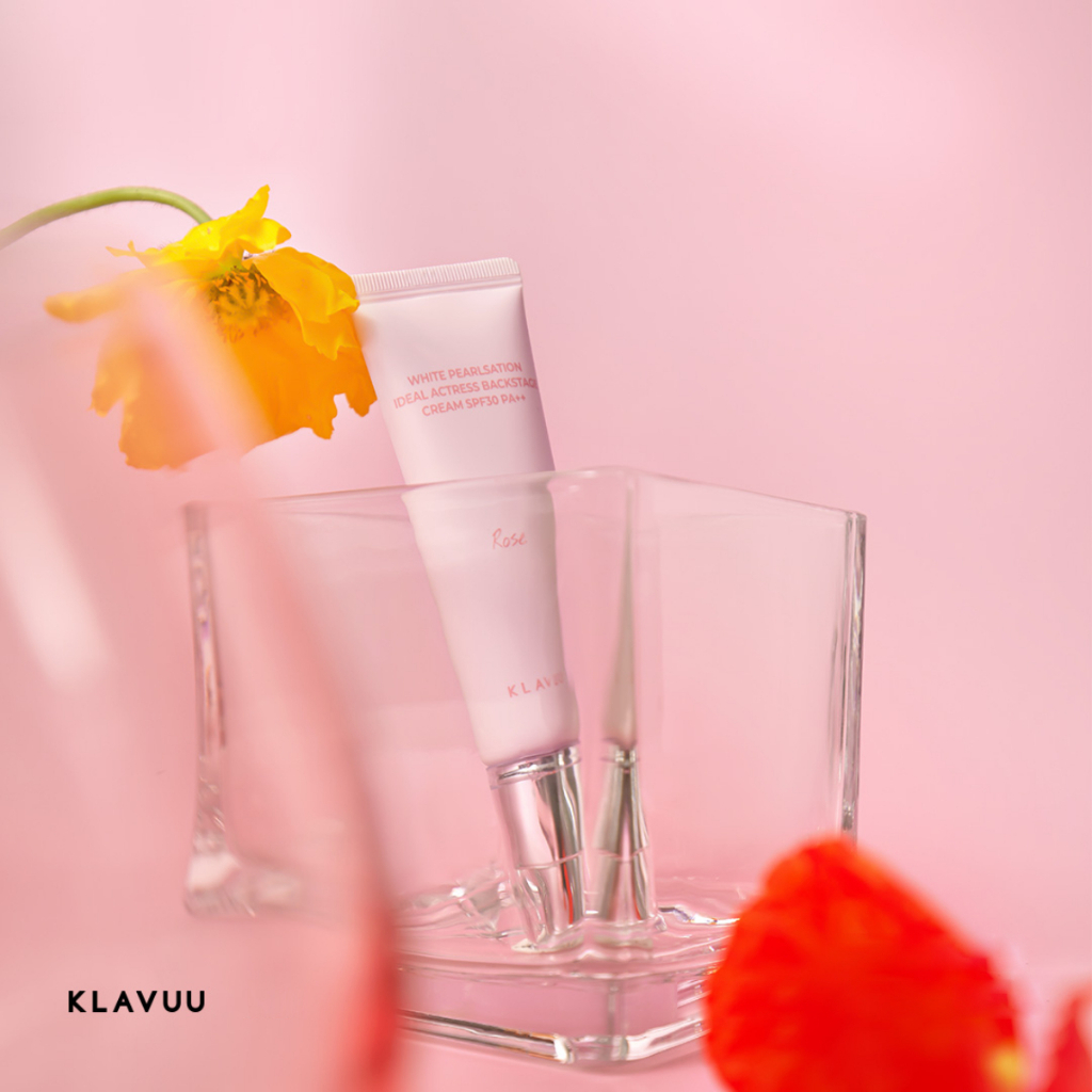 Kem Lót Klavuu Nâng Tông Da White Pearlsation Ideal Actress Backstage Cream 30ml/10ml