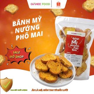 Combo 3 Gói Bánh Mì Sấy Giòn GIONEE FOOD | Set Ăn Vặt Siêu Cuốn