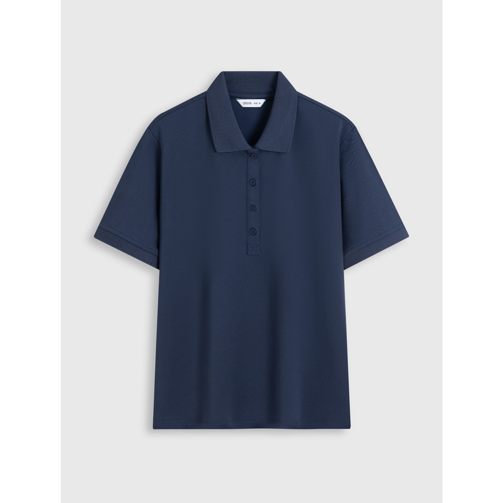 Áo Polo nữ CANIFA basic ngắn tay thoáng mát thể thể thao công sở 6TP26S001