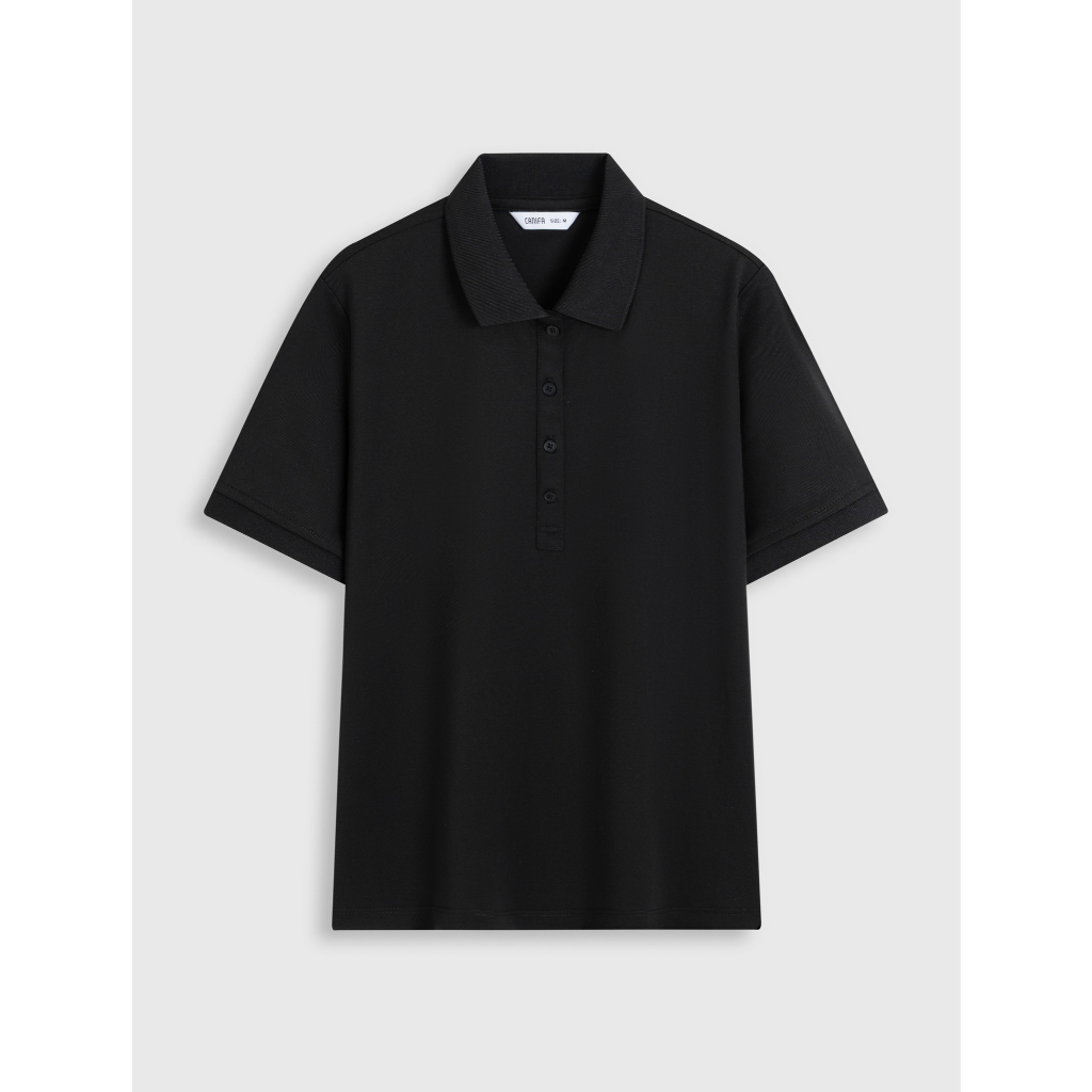 Áo Polo nữ CANIFA basic ngắn tay thoáng mát thể thể thao công sở 6TP26S001