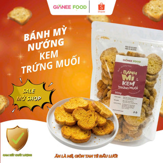 Combo 3 Gói Bánh Mì Sấy Giòn GIONEE FOOD | Set Ăn Vặt Siêu Cuốn
