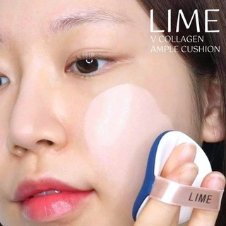 Phấn Nước LIME Kiềm Dầu 24H Real Cover Pink Cushion Lime Căng Bóng Cấp Ẩm Hàn Quốc 20g - Skinora Beauty