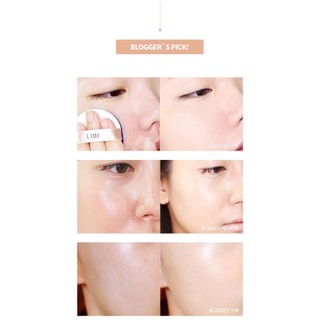 Phấn Nước LIME Kiềm Dầu 24H Real Cover Pink Cushion Lime Căng Bóng Cấp Ẩm Hàn Quốc 20g - Skinora Beauty