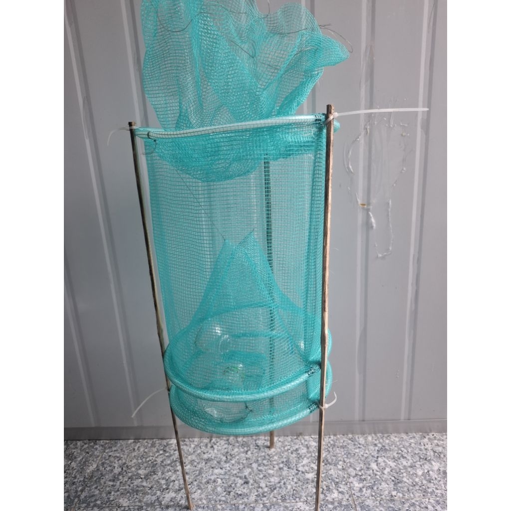 combo 10 cái lợp đánh bắt tép rong khích thước 24×60.kèm 30 cây chóng