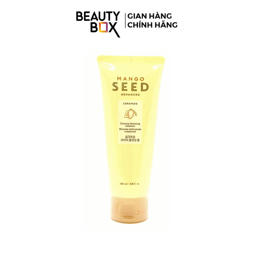 Sữa Rửa Mặt Dưỡng Ẩm THE FACE SHOP Mango Seed Creamy Foaming Cleanser 100ml
