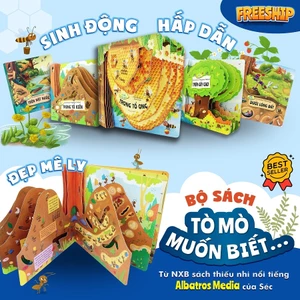 Bộ sách - Tò mò muốn biết (Khoa học cho bé) - 5 cuốn lẻ + Cả bộ