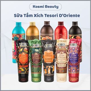Sữa tắm xích Tesori d'Oriente cao cấp giúp trắng da, Sữa Tắm Xích Hương Nước Hoa Tesori 250ml-500ml - Kosmi Beauty