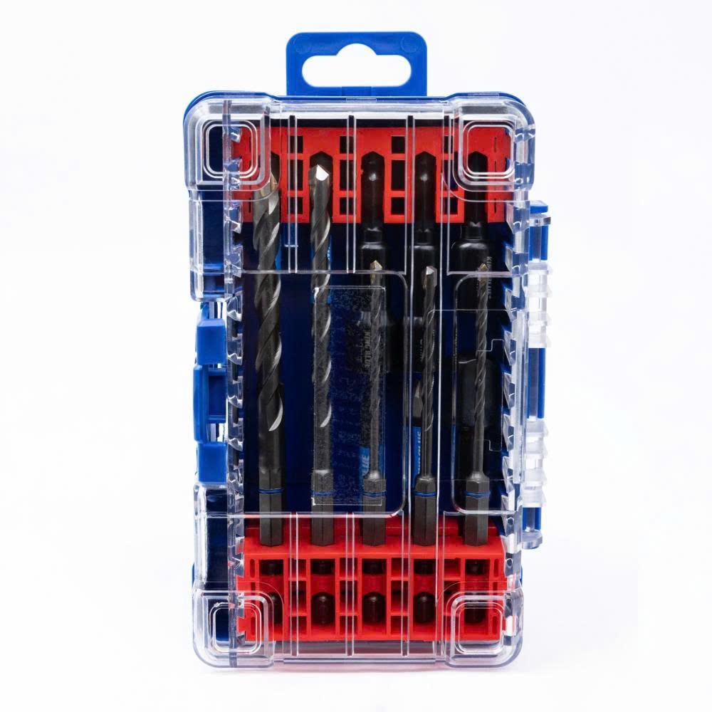 KingBlue Bộ Mũi Khoan Đa Năng KLJ015 15 Chi Tiết Chất Liệu Thép S2 Cao Cấp Chuôi 1/4