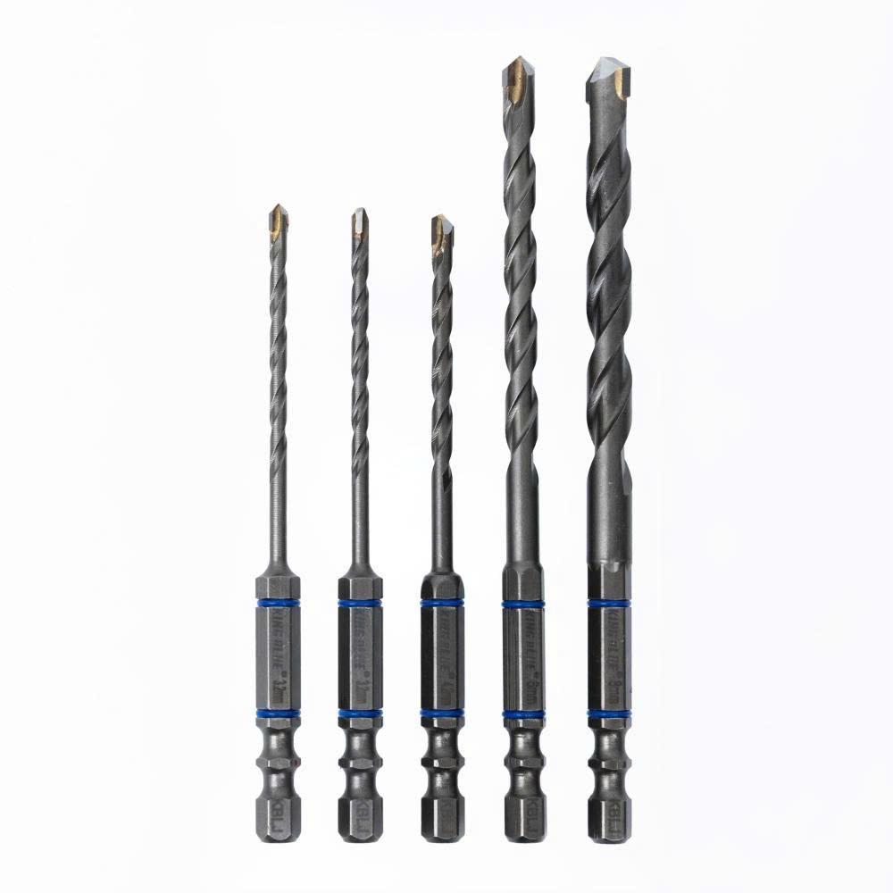KingBlue Bộ Mũi Khoan Đa Năng KLJ015 15 Chi Tiết Chất Liệu Thép S2 Cao Cấp Chuôi 1/4