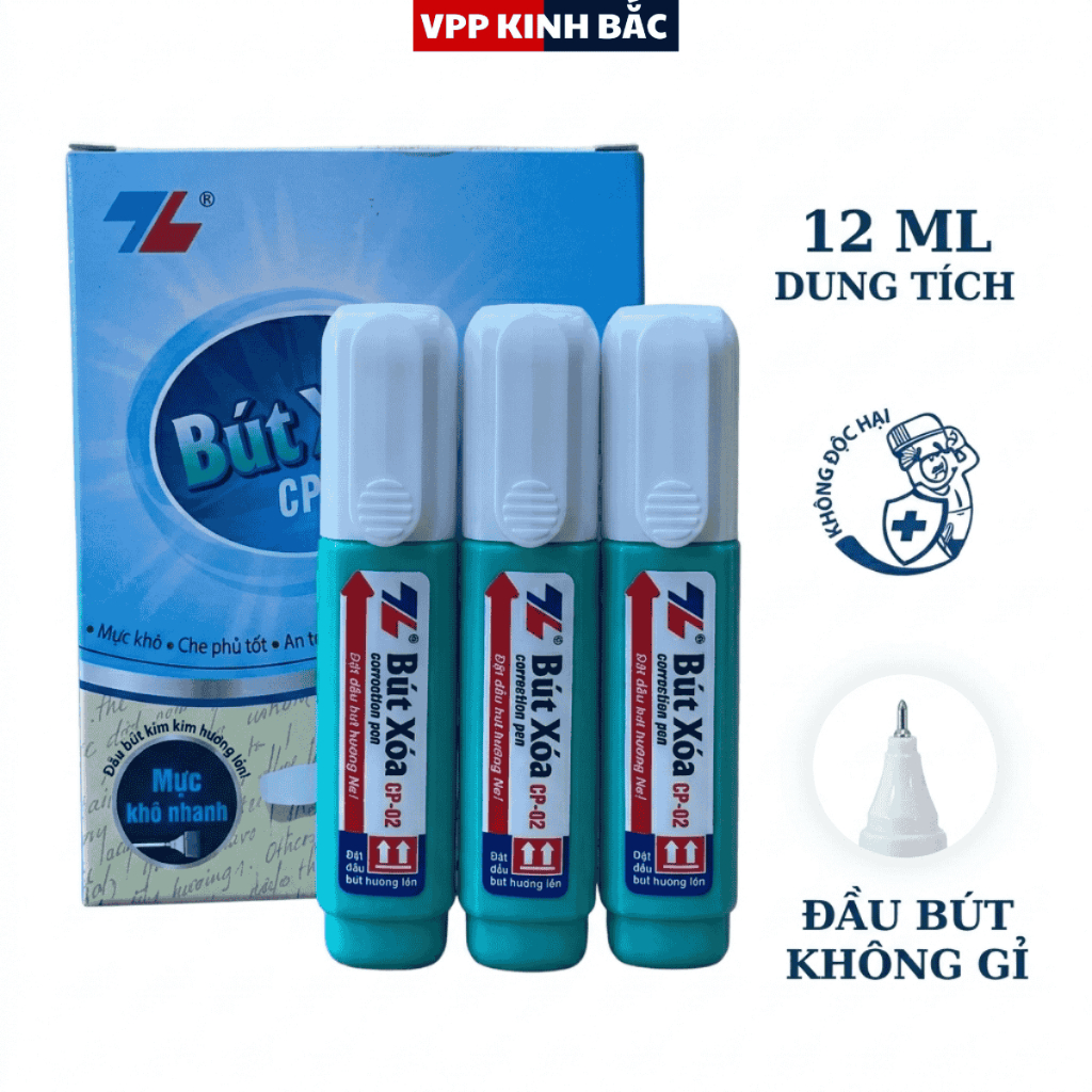 Bút Xóa Nước Thiên Long Nhanh Khô CP-02.