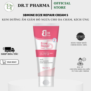 [HÀNG CÔNG TY] Kem Dưỡng Ẩm Chuyên Sâu Cho Da Rất Khô, Viêm Da Cơ Địa 3Bmine Ecze Repair Cream 5 (100g)