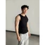 Áo Thun Ba Lỗ Kẻ Line GODMOTHER Áo TankTop Nam Basic Cotton Co Giãn Tôn Dáng