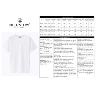[T7_SALE 20%_HT] Áo Phông Nam 1APKB621 Biluxury Thời Trang Nam Áo Thun Trơn Cotton Co Giãn 4 Chiều Thoáng Mát Co Giãn