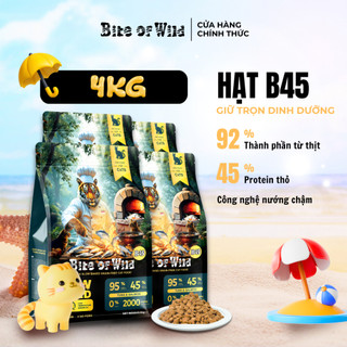 Thức Ăn Cho Mèo Bite Of Wild B45 Combo 4 Gói 1KG 45% Độ Đạm Không Chứa Ngũ Cốc Cho Mèo Mọi Lứa Tuổi