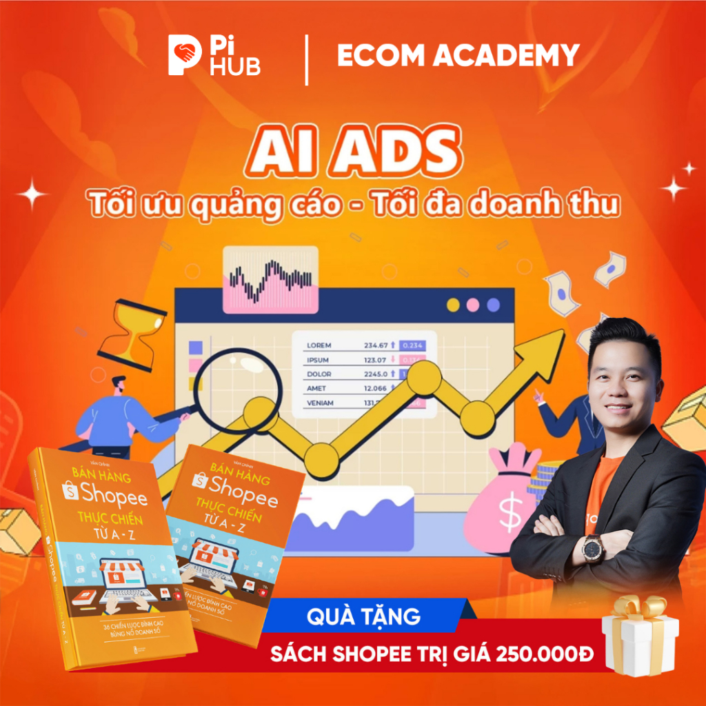 [AI ADS x VĂN CHÍNH]: Tối ưu quảng cáo, từ khoá, giá thầu, phân tích dữ liệu - Tối đa doanh thu