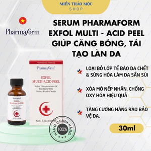 Serum dưỡng sáng căng bóng tái tạo bề mặt da Pharmaform Exfol Multi - Acid Peel 30ml