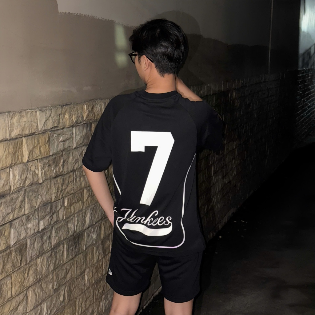 Áo Jersey New Era New York Yankees Black Line - 12354878