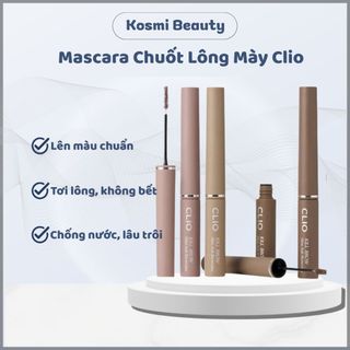 Chuốt Mày CLIO Mascara Lông Mày CLIO Bám Lâu Không Bết Vón Kill Cover Slim Ash Browcara (3g) - Kosmi Beauty