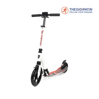 Xe trượt scooter Centosy A7 cho bé từ 8 tuổi chịu tải trọng dưới 100kg 2 màu trắng/đen