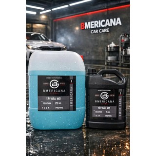 DUNG DỊCH TẨY DẦU MÁY, MỠ MÁY, DẦU LÂU NGÀY, DẦU THỦY LỰC Ô TÔ, MÁY XÚC BMERICANA - DUNG TÍCH LỚN CHO GARAGE