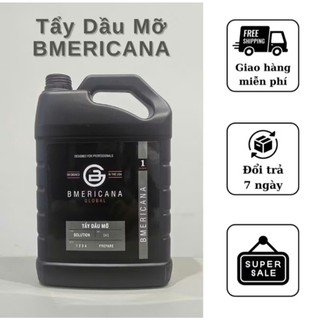 DUNG DỊCH TẨY DẦU MÁY, MỠ MÁY, DẦU LÂU NGÀY, DẦU THỦY LỰC Ô TÔ, MÁY XÚC BMERICANA - DUNG TÍCH LỚN CHO GARAGE