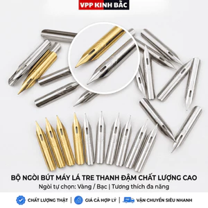 Ngòi Lá Tre Viết Thanh Đậm-Ngòi Dùng Luyện Chữ Đẹp