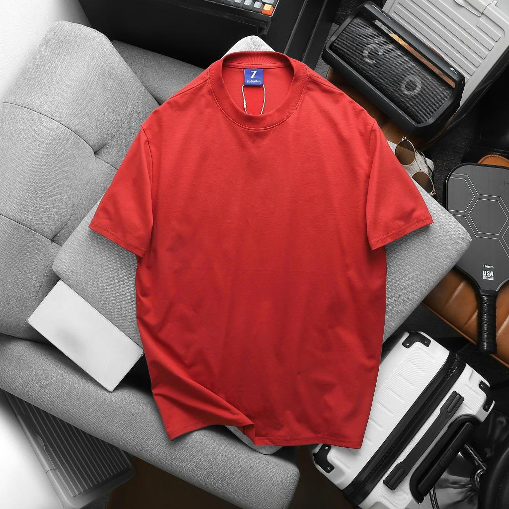 Áo Thun Trơn Nam Vải Cotton 4 Chiều 230GSM Artcom – Cotton Mềm Mịn, Form Regular, Co Giãn Thoáng Mát