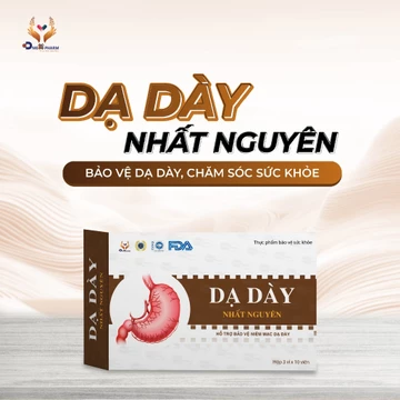 Viên Uống Dạ Dày Nhất Nguyên DMEX - Hỗ Trợ Giảm Ợ Hơi, Ợ Nóng, Đau Rát Thượng Vị (30 Viên)